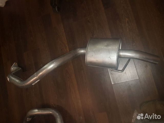 Глушитель Ссангйонг Кайрон новый задняя часть