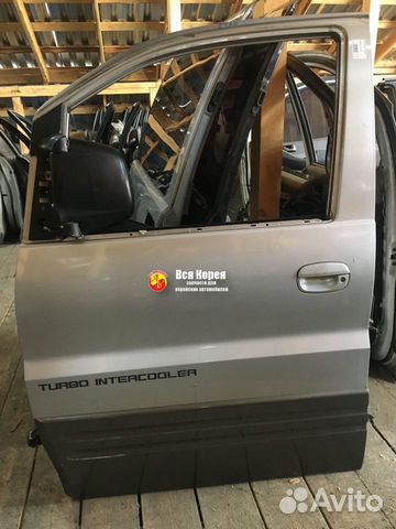 Дверь передняя LH серая Hyundai Starex (Старекс)