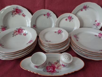 Тарелки Фарфор СССР