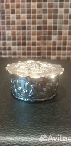 Старинная шкатулка. Серебро