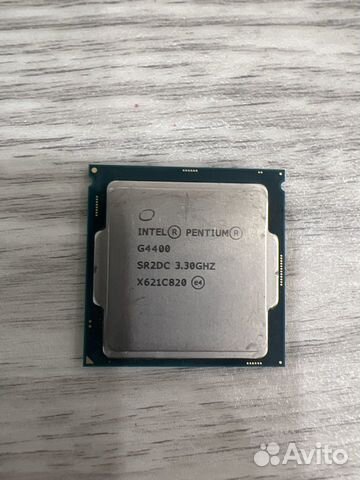 Процессор intel pentium G4400, G3930