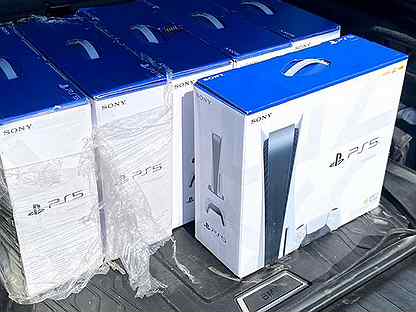 Sony PlayStation 5 с дисководом (Новая) + Игры