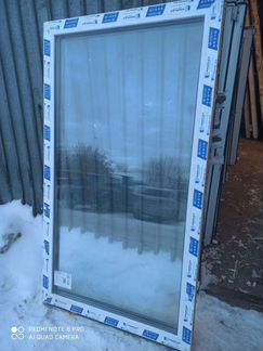 Окна б/у пластиковые глухие