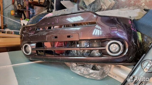 Бампер Nissan Cube Z12