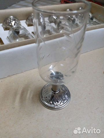 Хрустальные рюмки на ножке СССР