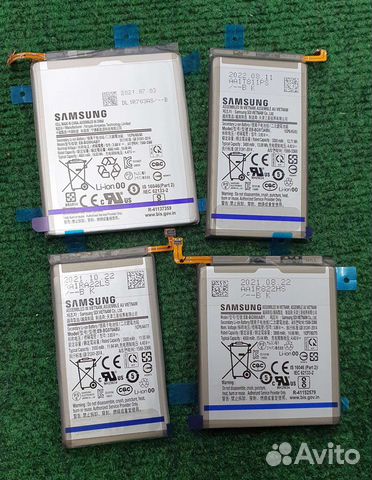 Оригинальные аккумуляторы Samsung