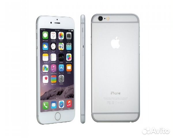 iPhone 6 (16) Silver. Гарантия. Чек