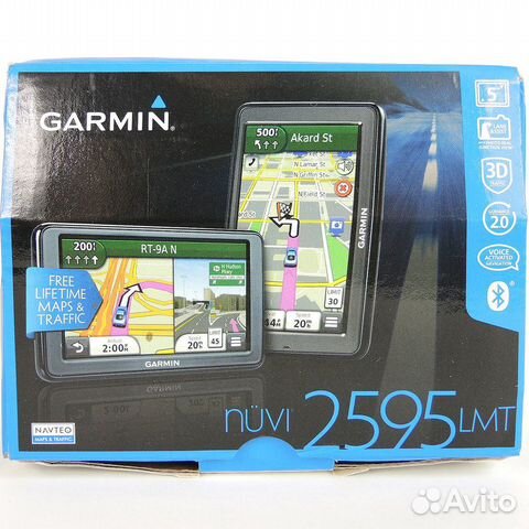 Навигатор Garmin Nuvi 2595 LMT Карты Европы