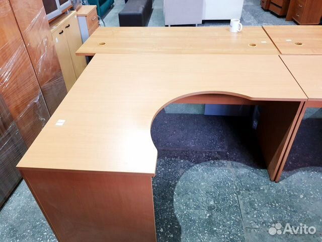 Стол компьютерный письменный офисный угловой бу