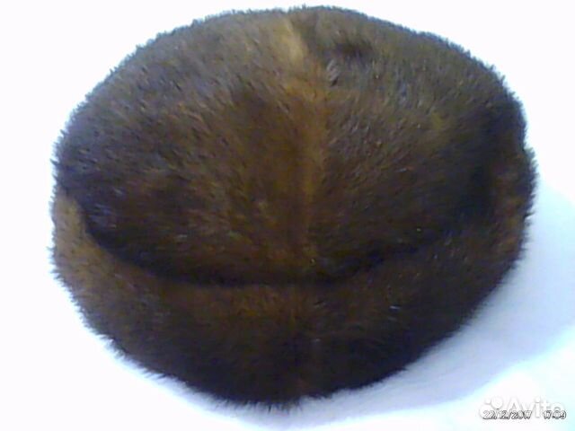 Шапка из меха норки р-р 58-59