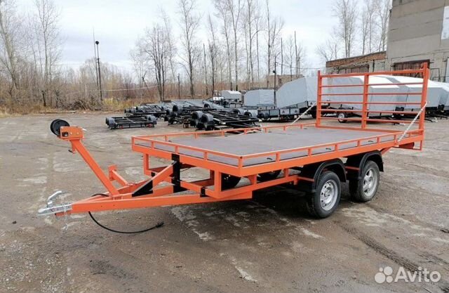 Легковой прицеп двухосный