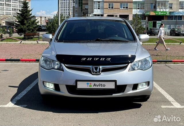 Honda Civic 1.8 AT, 2007, 174 600 км