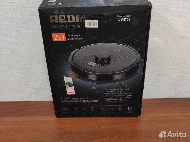 Новый робот пылесос Redmond rv r670s