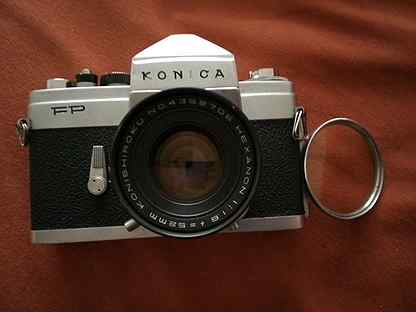 Пленочный фотоаппарат konica FP