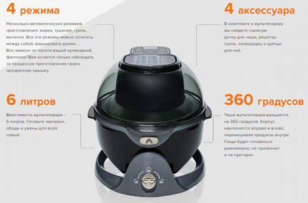 Мультиповар avreology аэрогриль