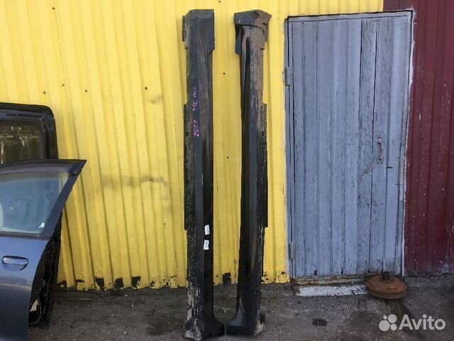 Пороги (пластиковые) левый Nissan Fuga Y50