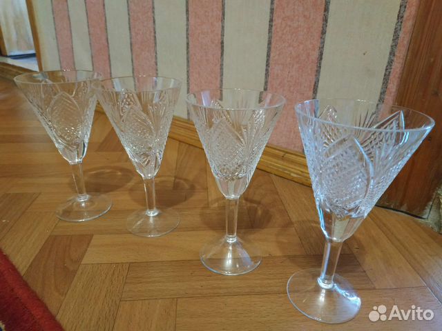 Фужеры хрустальные СССР