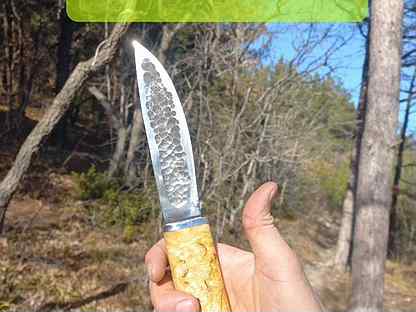 Охотничий якутский нож ручной работы