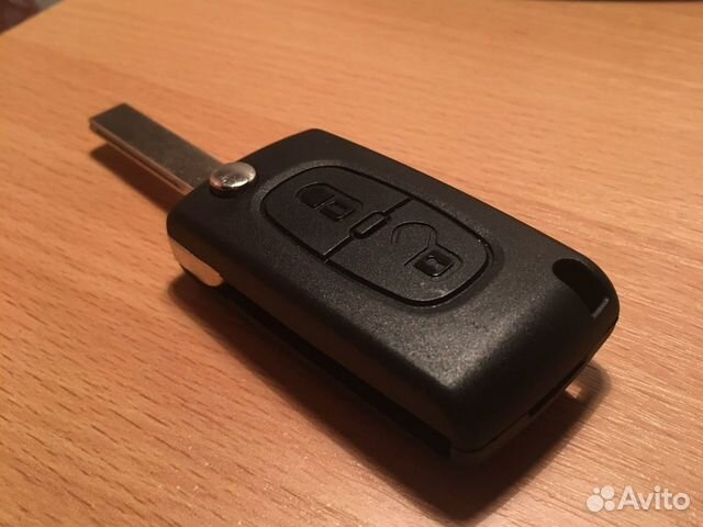 Корпус выкидного ключа citroen c4