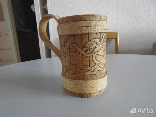 Кружка из бересты