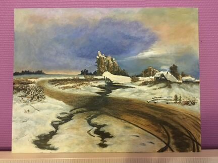 Картина холст масло