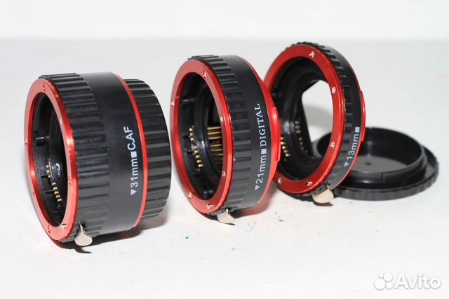 Набор макроколец Canon EOS c автофокусом