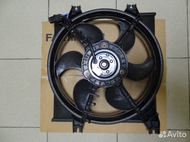 Вентилятор охлаждения Hyundai Accent