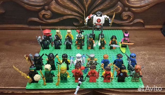 Lego ninjago минифигурки