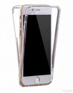 Двухсторонний чехол на iPhone 4, 4S (новый)