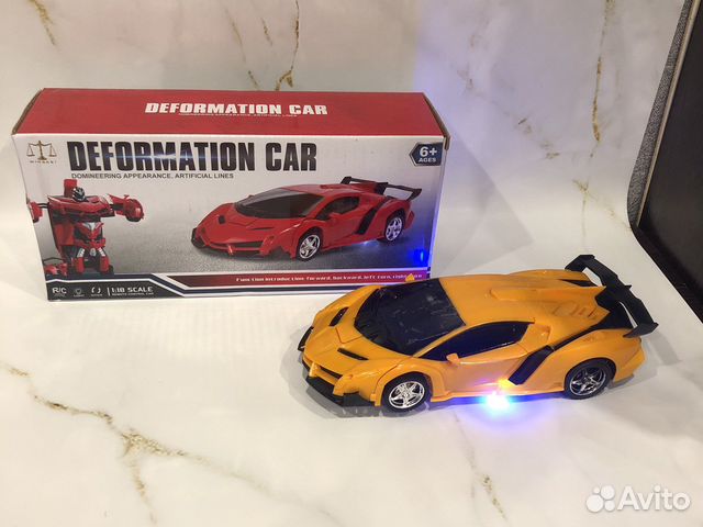 Машина трансформер на пульте Д/У новая