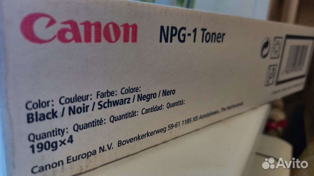 Тонер Canon npg-1