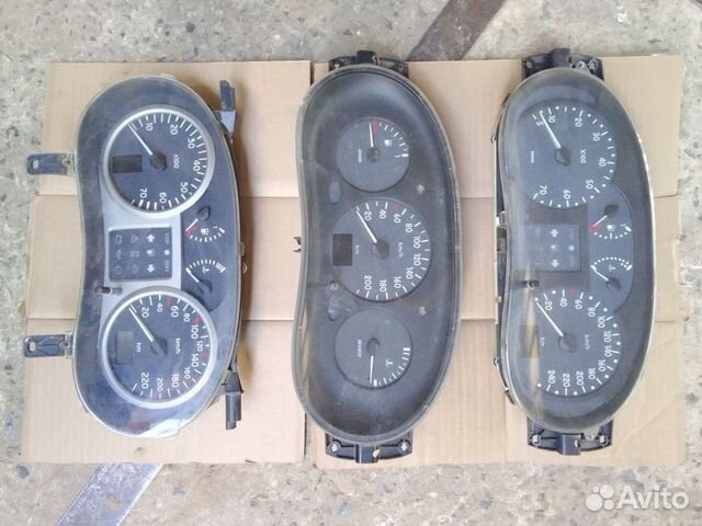 Панель приборов Рено Клио Симбол