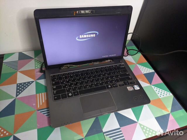 Samsung np535u3c Разбор /мат.плата/зарядное/кулер