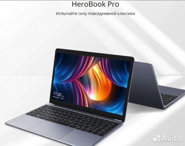 Новый ноутбук Herobook pro