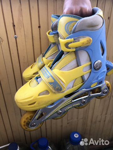 Раздвижные роликовые коньки 33-36