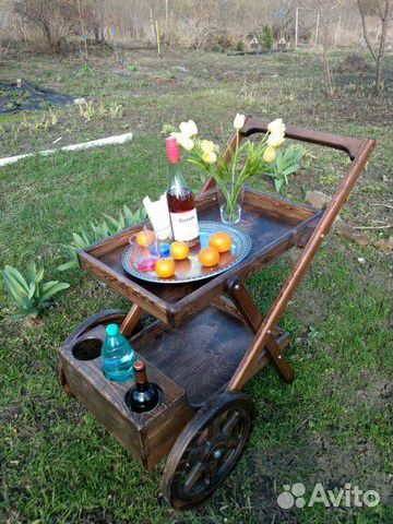 Тележка-столик сервировочный