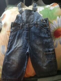 Джинсовый комбинезон на мальчика