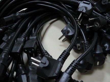 Кабель питания C13 для asic 3х1.5мм 1.5 м