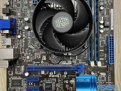Intel Core i5-3450 + h61m-le+8gb ddr3+box кулер