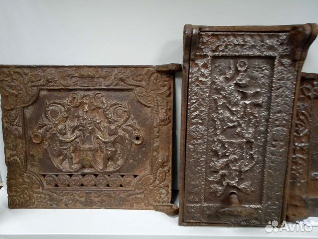 Печная дверца от русской печи,художеств. литьё