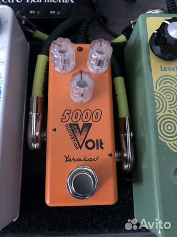 Гитарная педаль Yerasov 5000 Volt mini Distortion