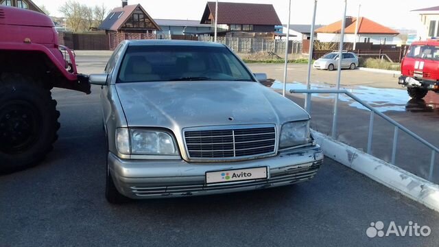 Mercedes-Benz S-класс 2.8 AT, 1995, битый, 340 000 км