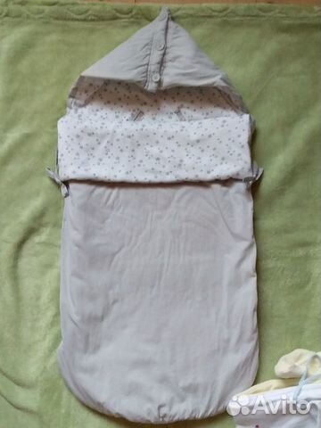 Конверт для новорожденных, утепленный