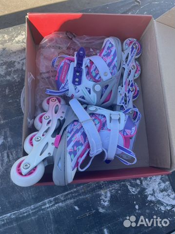 Коньки детские раздвижные