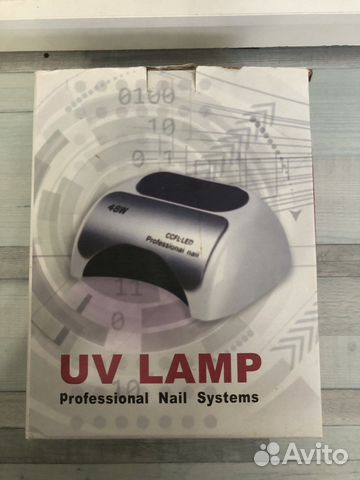 Лампа для маникюра гибридная ccfl led 48 w