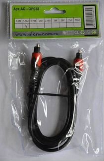 Alencom Оптический шнур 1,5 метра