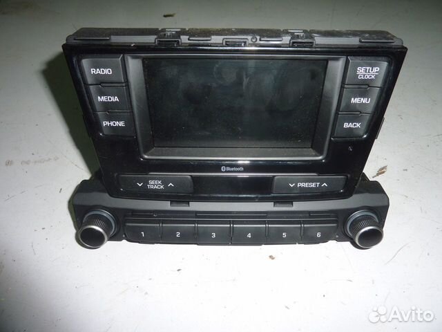 Магнитола Hyundai Solaris 96170H5110URD ACB10H5EE