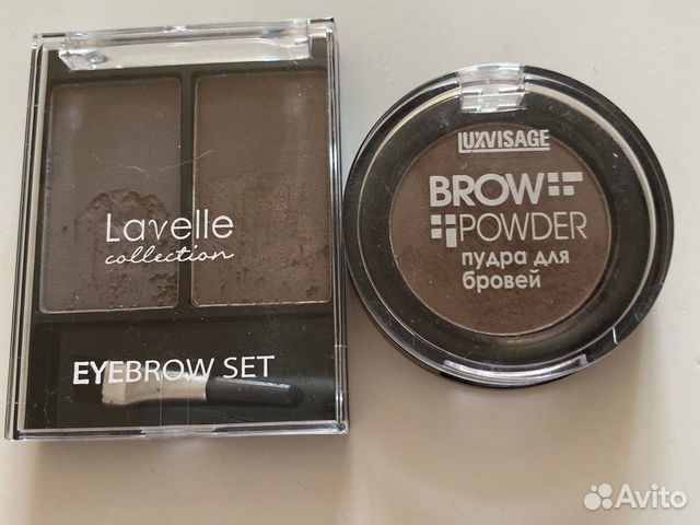 Пудра и тени для бровей