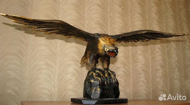 Орёл. Кабинетная скульптура. Винтаж. Вес 8 кг