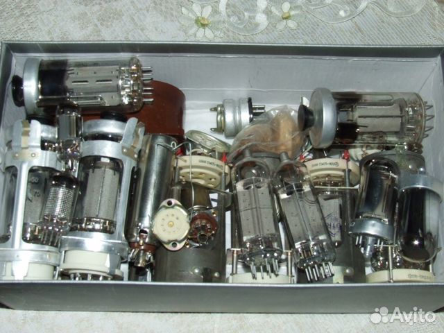 Радиолампы и панельки СССР и импорт